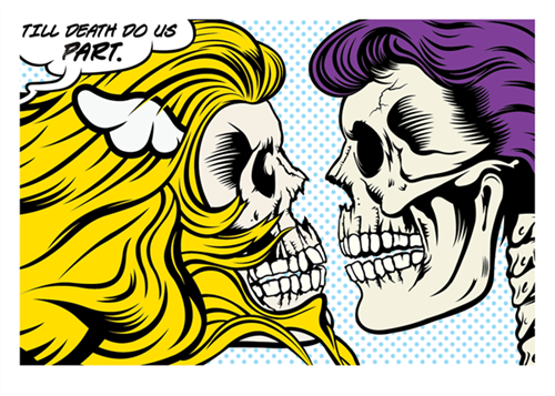 Till Death Do Us (P)art by D*Face
